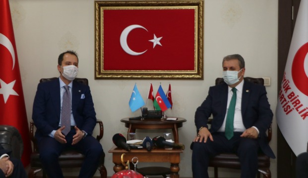 Yeniden Refah lideri Erbakan'dan Mustafa Destici'ye ziyaret