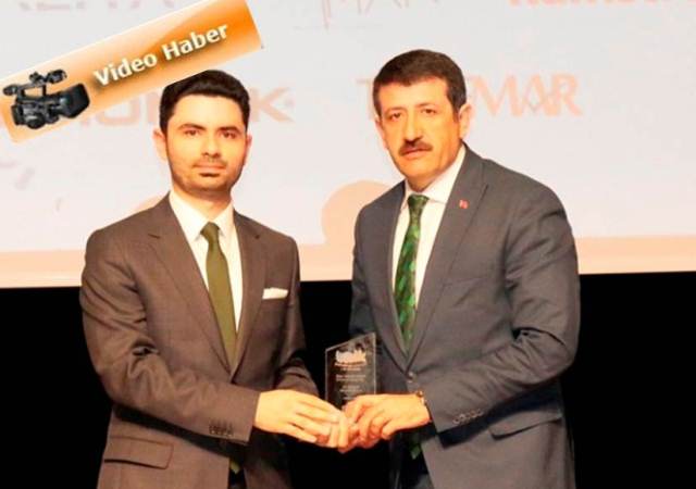 Başkan Ekinciye En Vizyoner Belediye Başkanı Ödülü