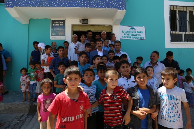 Eyyübiye Belediyesi, Camilerin Bakım ve Onarımını Sürdürüyor