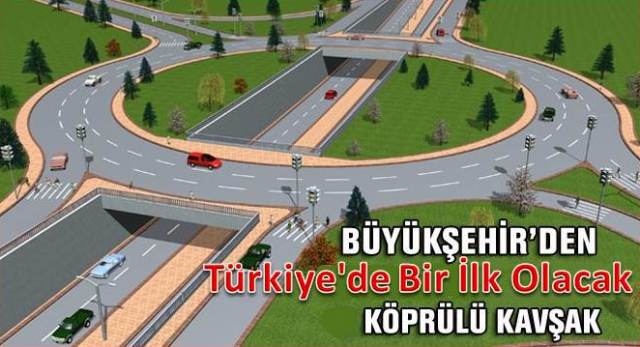 Karaköprü Köprülü Kavşağı Türkiye'de Bir İlk Olacak 