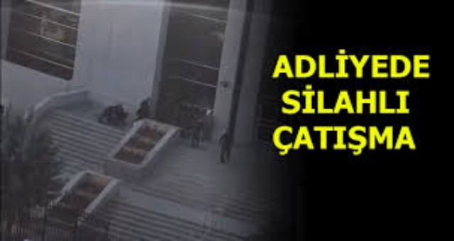 Adliye Bahçesinde Silahlı Saldırı