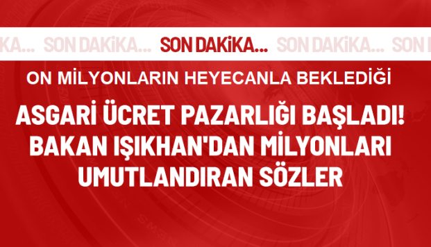 Asgari Ücret Pazarlığı Başladı! 