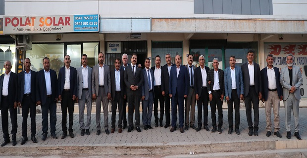 BAŞKAN CANPOLAT MUHTARLARI UNUTMADI