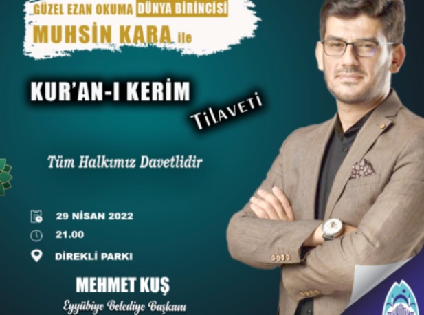 DÜNYA EZAN OKUMA BİRİNCİSİ EYYÜBİYELİLER İLE BULUŞUYOR