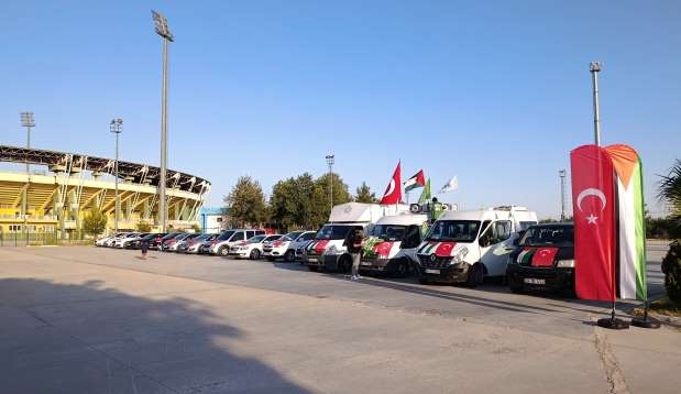 Gazze İçin Yollara Düştüler: Şanlıurfa’dan Akçakale’ye Vicdan Konvoyu!