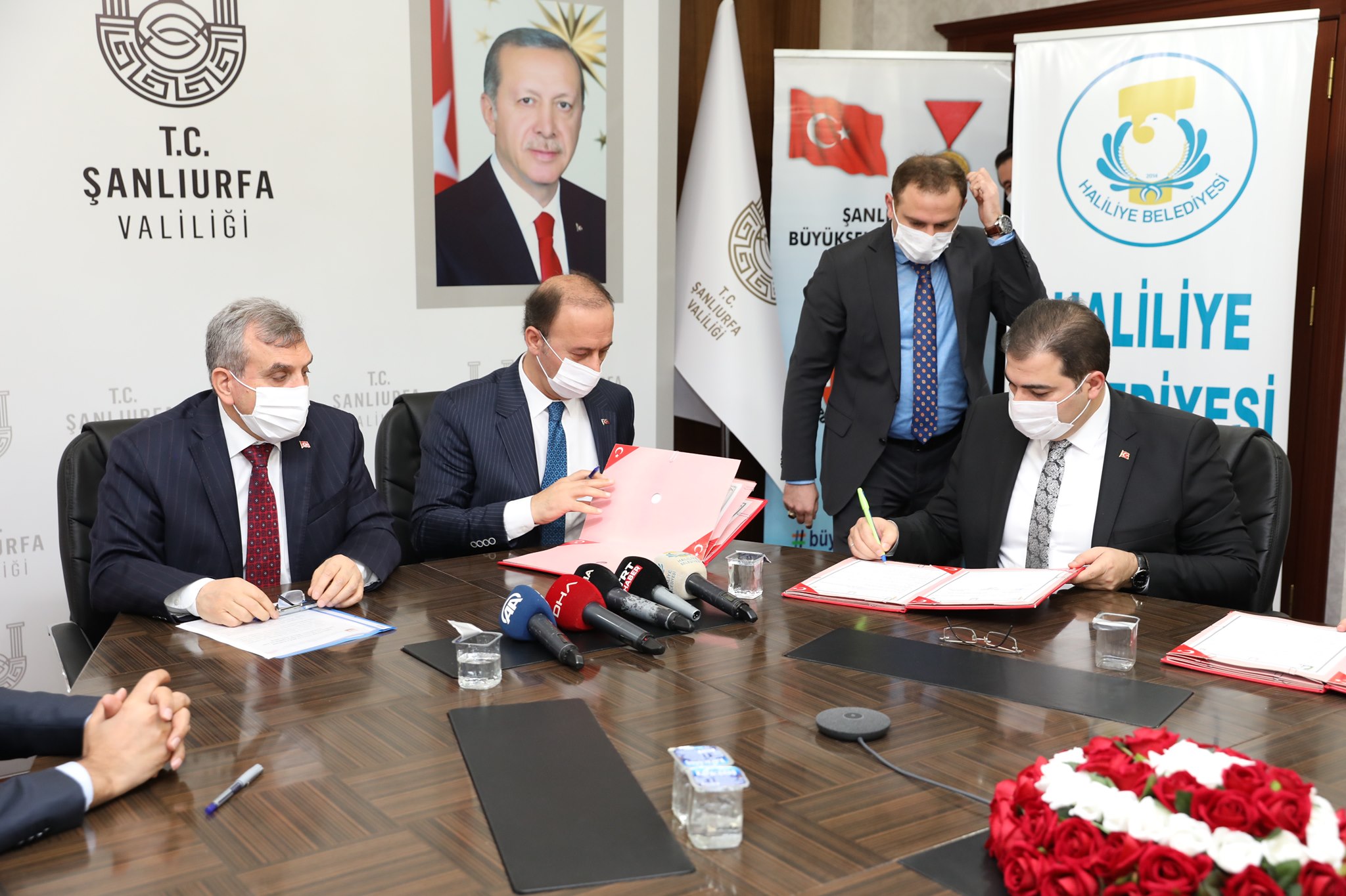 HALİLİYE BELEDİYESİNDEN 500 AİLEYE İŞ İSTİHDAMI