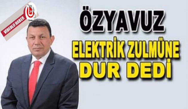 Özyavuz Elektrik Zülmüne Dur Dedi
