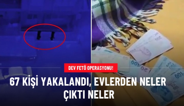 Şanlıurfa Dahil 14 ilde dev FETÖ operasyonu! 67 Tutuklu