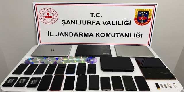 ŞANLIURFA MERKEZLİ 12 İLDE SİBER DOLANDIRICILIK OPERASYONU: 17 GÖZALTI