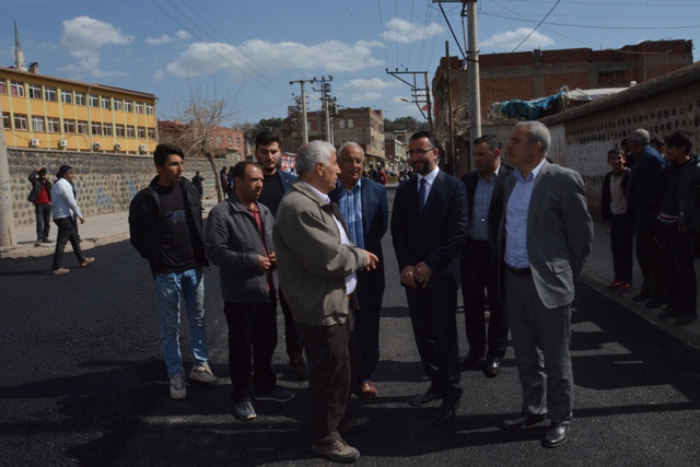 Siverekte Sıcak Asfalt Çalışmaları Başladı