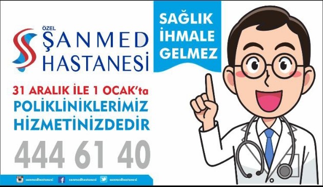 ŞANMED HASTANESİNDE HASTALARINA MÜJDE