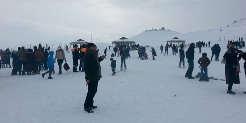 KARACADAĞ KAYAK MERKEZİ SEZONU AÇTI