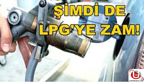 Şimdide LPG'ye Zam Geldi