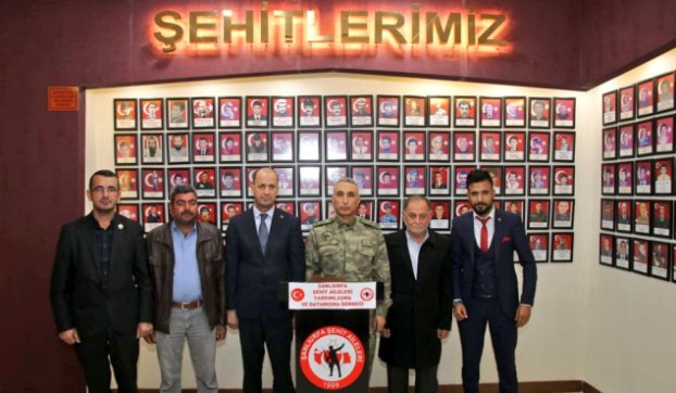 Tuğgeneral AĞBUGAdan Şanlıurfa Şehit Aileler Derneğine Ziyaret