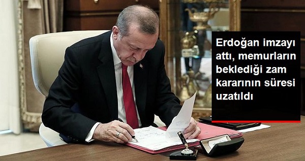 ERDOĞAN İMZAYI ATTI