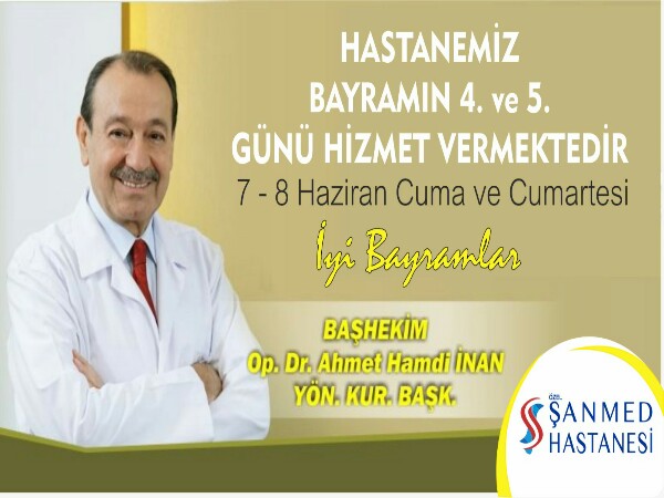 ŞANMED HASTANESİNDE İLKLER DEVAM EDİYOR