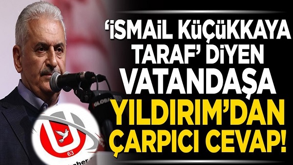 İsmail Küçükkaya Taraf Diyen vatandaşa Çarpıcı Cevap