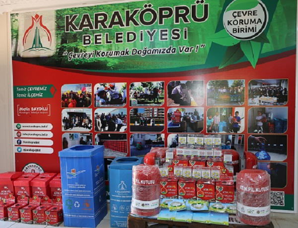 KARAKÖPRÜDE GERİ DÖNÜŞÜM PROJESİNE İLGİ BÜYÜK