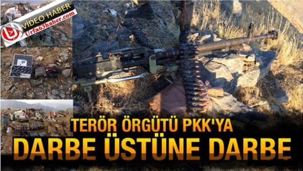 TERÖR ÖRGÜTÜNE DARBE ÜSTÜNE DARBE