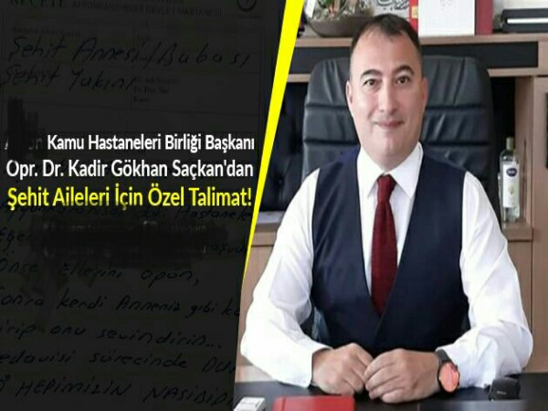 İşte O Doktorun Şehit Aileleri İçin Aldığı Karar