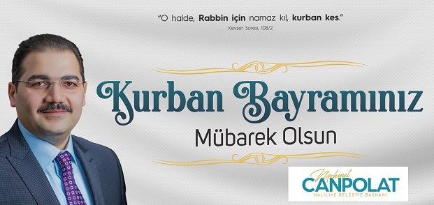 BAŞKAN CANPOLATTAN KURBAN BAYRAMI MESAJI