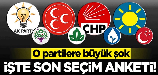 İŞTE SON SEÇİM ANKETTİ