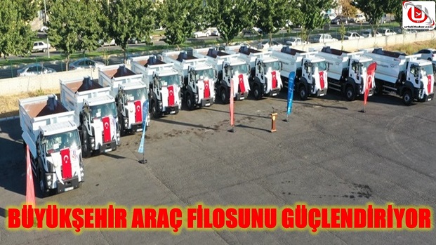 BÜYÜKŞEHİR ARAÇ FİLOSUNU GÜÇLENDİRİYOR