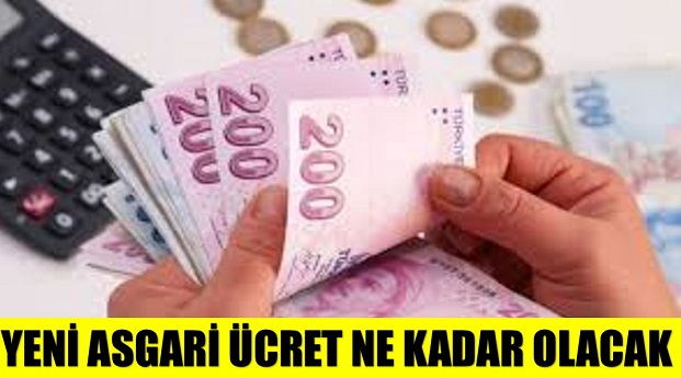 YENİ ASGARİ ÜCRET NE KADAR OLACAK