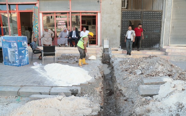 BAŞKAN KUŞ, DOĞALGAZ ÇALIŞMALARINI YERİNDE İNCELEDİ