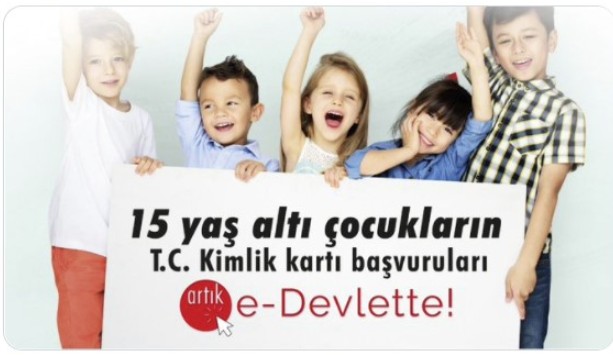 e-Devlette Yeni Dönem! Çocukların Kimlik Kartı Başvuruları Yapılabilecek