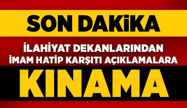 İLAHİYAT DEKANLARINDAN CUBBELİ'YE KINAMA