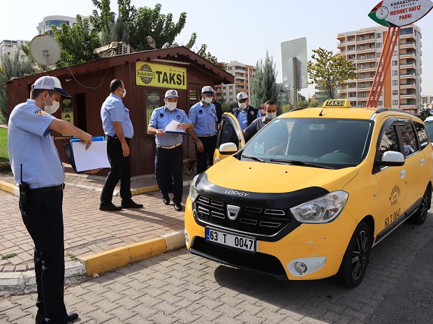 ŞANLIURFADA TİCARİ TAKSİLER DENETLENDİ