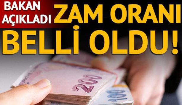 MAAŞLARA YÜZDE 20 İLE YÜZDE 70 ARALIĞINDA OLACAK