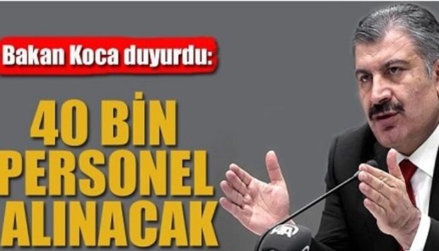 40 Bin Personel Alınacak!