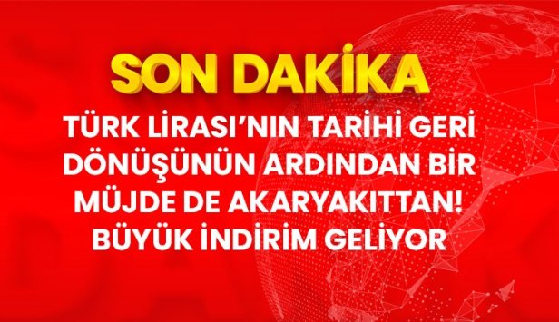 DOLARDAN SONRA, AKARYAKIT FİYATLARINA CİDDİ BİR DÜŞÜŞ 