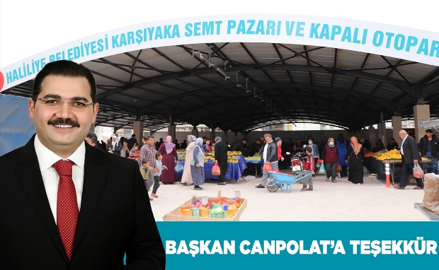 BAŞKAN CANPOLATA TEŞEKKÜR