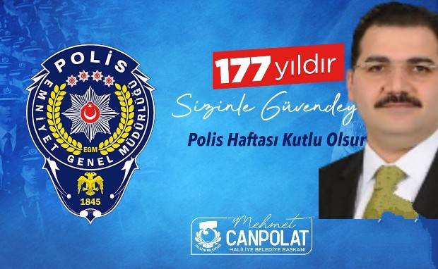 BAŞKAN CANPOLAT'TAN POLİS HAFTASI MESAJI