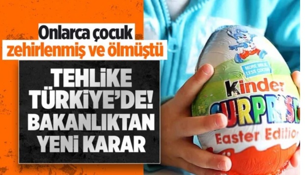 Bir Çocuk Kinder Yedikten Sonra Hayatını Kaybeti.