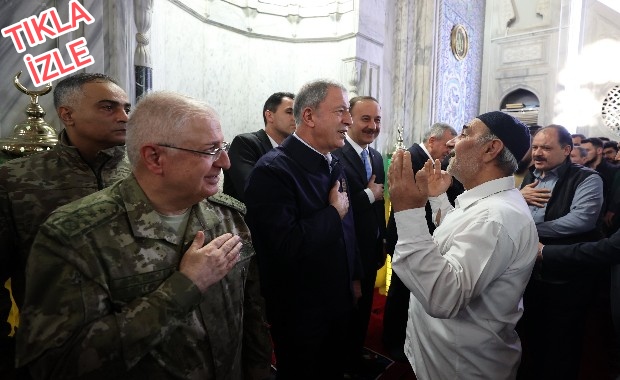 BAKAN HULUSİ AKAR ŞANLIURFALILAR İLE BAYRAMLAŞTI