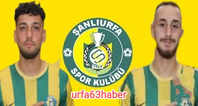 ŞANLIURFASPOR'DA ÇİFTE TRANSFER 