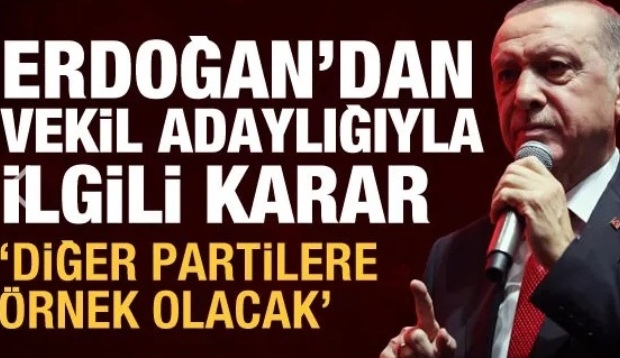 AK Parti'de Milletvekili Adaylığı İçin Örnek Davranış