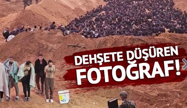 İnsanlığın Yüz Karası Fotoğrafı: İsrail Medyası Paylaştı