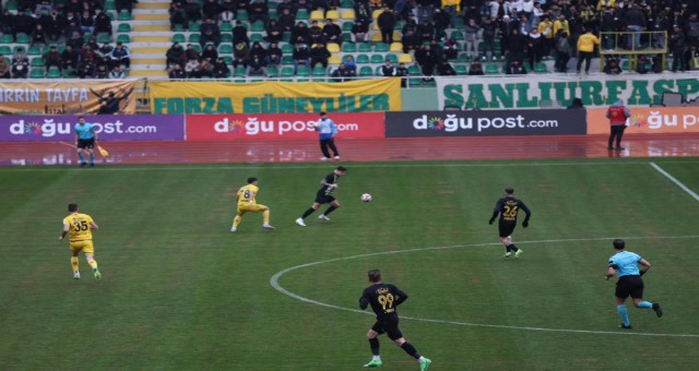 ŞANLIURFASPOR’DAN TARAFTARI COŞTURAN GALİBİYET: 4-2