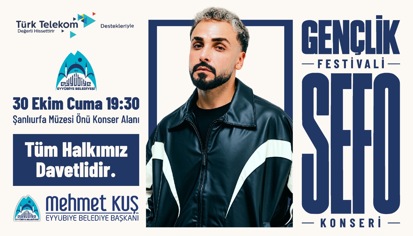 SEFO, EYYÜBİYE’DE ŞANLIURFALARLA BULUŞACAK 