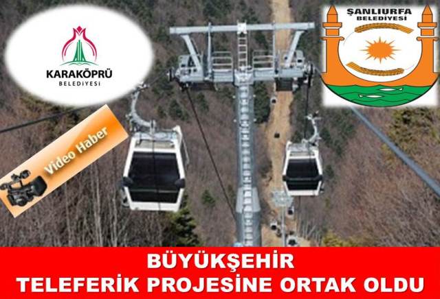 Büyükşehir, Teleferik Projesine Ortak Oldu