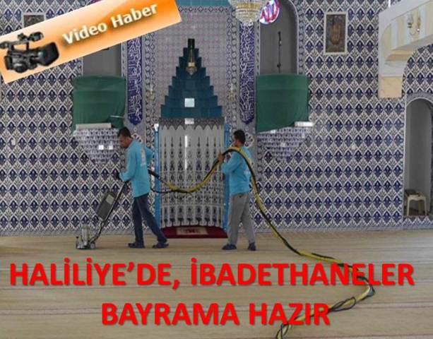 Haliliyede, İbadethaneler Bayrama Hazır