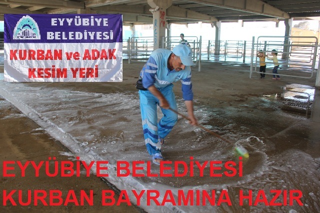 Eyyübiye Belediyesi Kurban Bayramına Hazır 