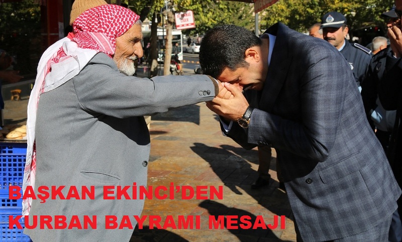 Başkan Ekinciden Kurban Bayramı Mesajı