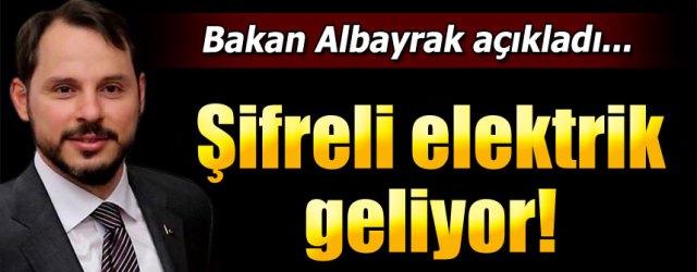 Güneydoğu'ya Şifreli Elektrik Geliyor