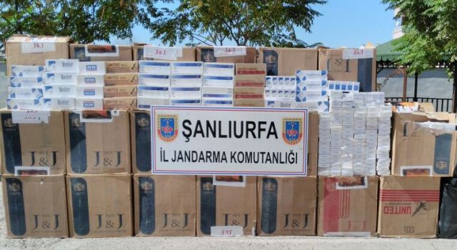 6700 Paket Kaçak Sigaraya El Konuldu